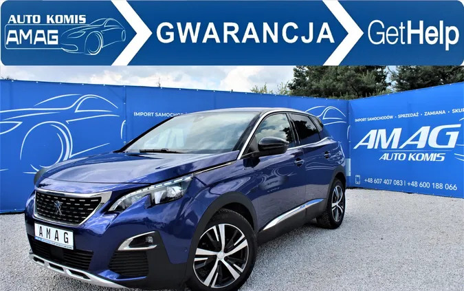 peugeot 3008 Peugeot 3008 cena 87500 przebieg: 83000, rok produkcji 2018 z Gostyń